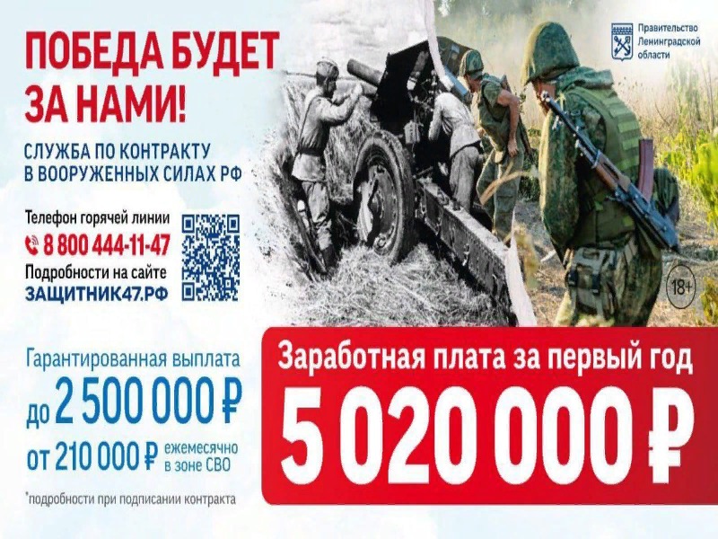 Военная служба по контракту.